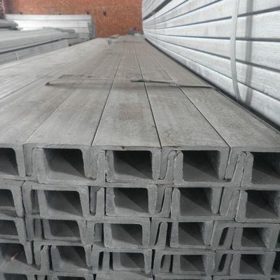 ASTM 201 202 Stainless Steel Channel 4 - 20#  1000mm C Channel Steel Beam