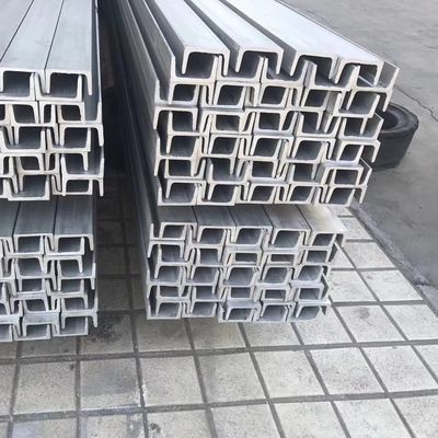 ASTM 316L 2000mm SUS304 Stainless Steel Channel Not Perforated Cold Pressed