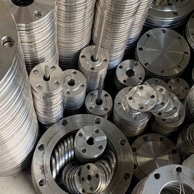 SS304 Gb Flat Forged Stainless Steel Flange Ss Blind 6000mm 304  Welded