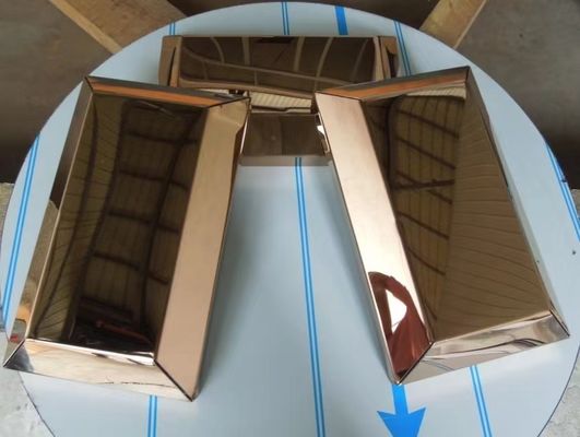 10K 12K  Mirror Stainless Steel Sheet ASME 304 Ss Mirror Finish Sheet