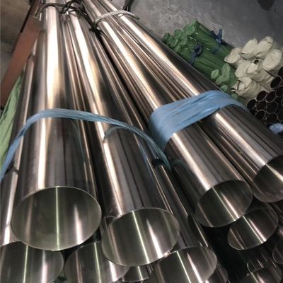 Architecture Round ASTM A240 Welded Stainless Steel Pipe 316l Inconel Exhaust Tubing