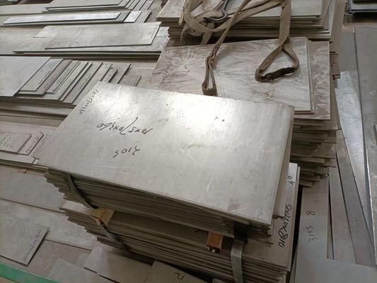 Durable Steel Cutting Plate Metal Cutting Plate Silvery White