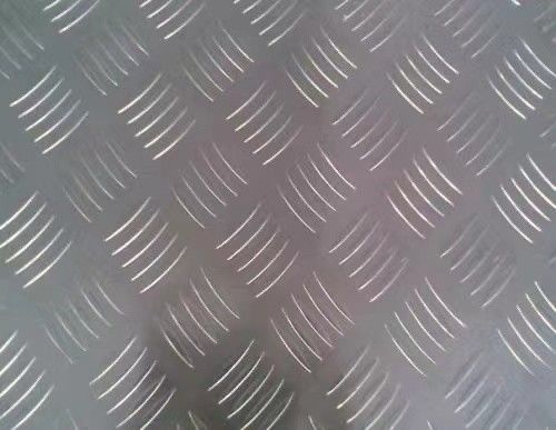ISO9001 Patterned Aluminium Sheet Aluminium Checkered Plate 3003 5052